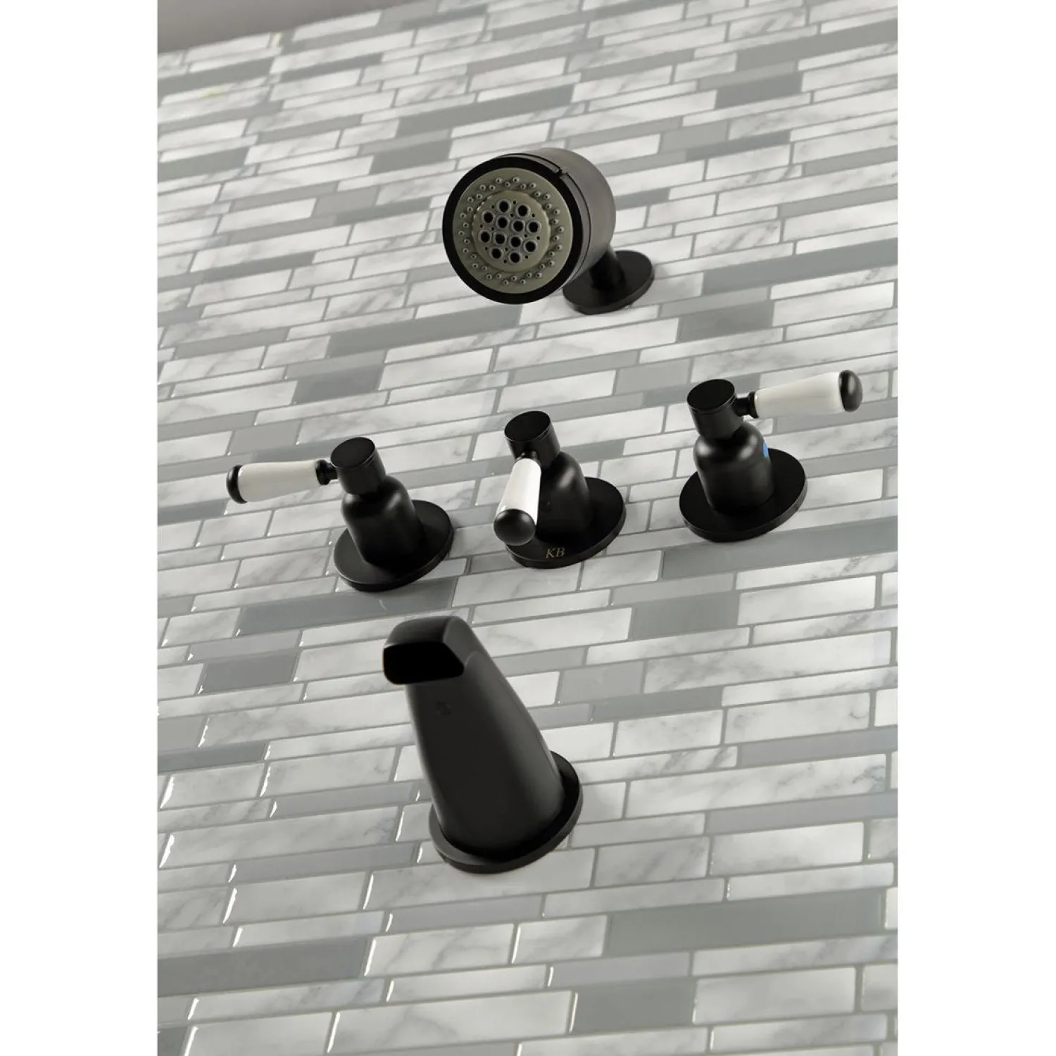Clearance Paris Three-Handle Tub and Shower Faucet Tub & Shower Sets|Tub Faucets