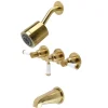 Discount Paris Three-Handle Tub and Shower Faucet Tub & Shower Sets