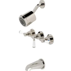 Discount Paris Three-Handle Tub and Shower Faucet Tub & Shower Sets