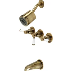 Discount Paris Three-Handle Tub and Shower Faucet Tub & Shower Sets