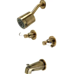 Hot Paris Two-Handle Tub and Shower Faucet Tub & Shower Sets