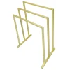 Online Pedestal 3-Tier Steel Construction Towel Rack Free-Standing Towel Racks
