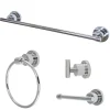 New 4-Piece 18" Bathroom Accessories Set Accessory Packages