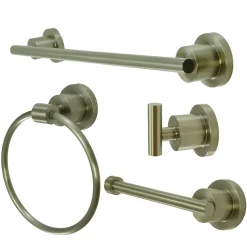 New 4-Piece 18" Bathroom Accessories Set Accessory Packages