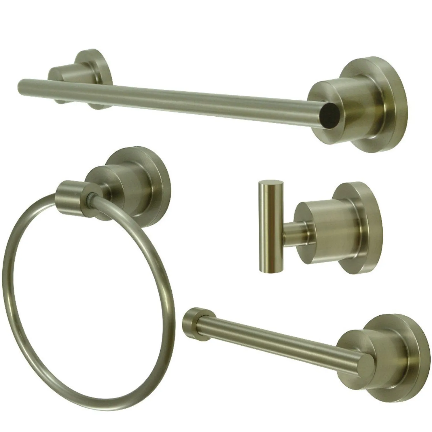 New 4-Piece 18" Bathroom Accessories Set Accessory Packages