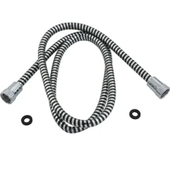 59" Plastic Hose For KX2101 and KX2522 Series in Black and Silver Handheld Shower Heads