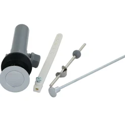 Clearance Plastic Pop-Up Drain with Overflow Sink Drains|Overflow Bathroom Sink Drains