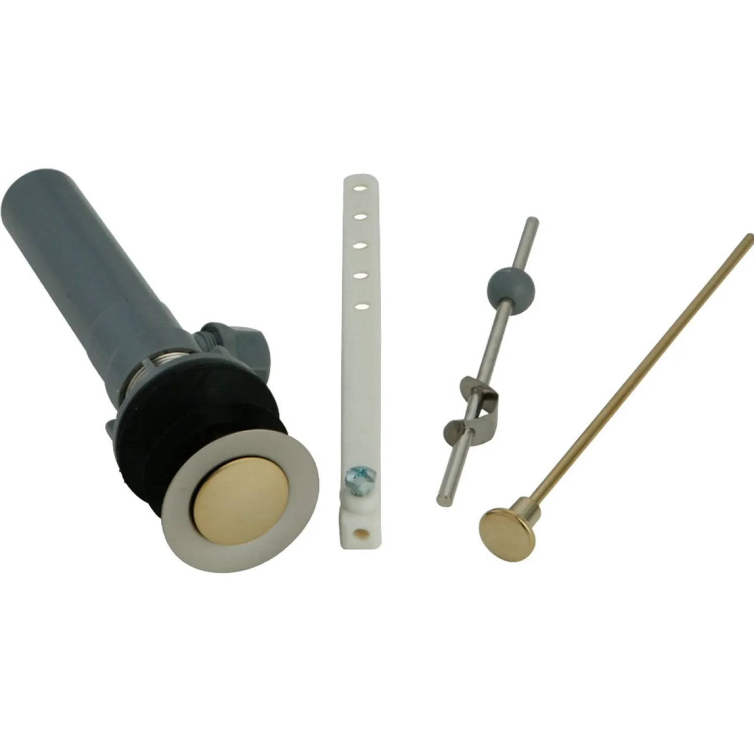 Clearance Plastic Pop-Up Drain with Overflow Sink Drains|Overflow Bathroom Sink Drains
