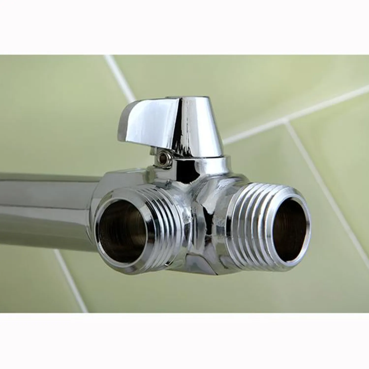 Online Plumbing Parts Solid Brass Plumbing Parts Flow Diverter for Shower Arm Mount Shower Arms