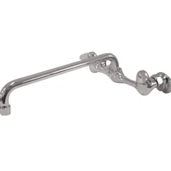 Sale Proseal 8-Inch Centerset Wall Mount Tublar Spout Kitchen Faucet in Polished Chrome Wall Mounted Kitchen Faucets