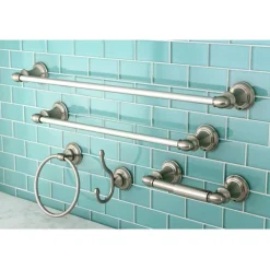 Outlet Provence Collection 5-Piece Towel Bar Bath Hardware Set Towel Rings|Accessory Packages