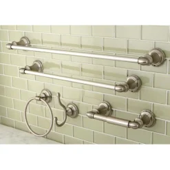 Outlet Provence Collection 5-Piece Towel Bar Bath Hardware Set Towel Rings|Accessory Packages
