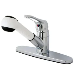 Hot Pull-Out Kitchen Faucet Single Hole