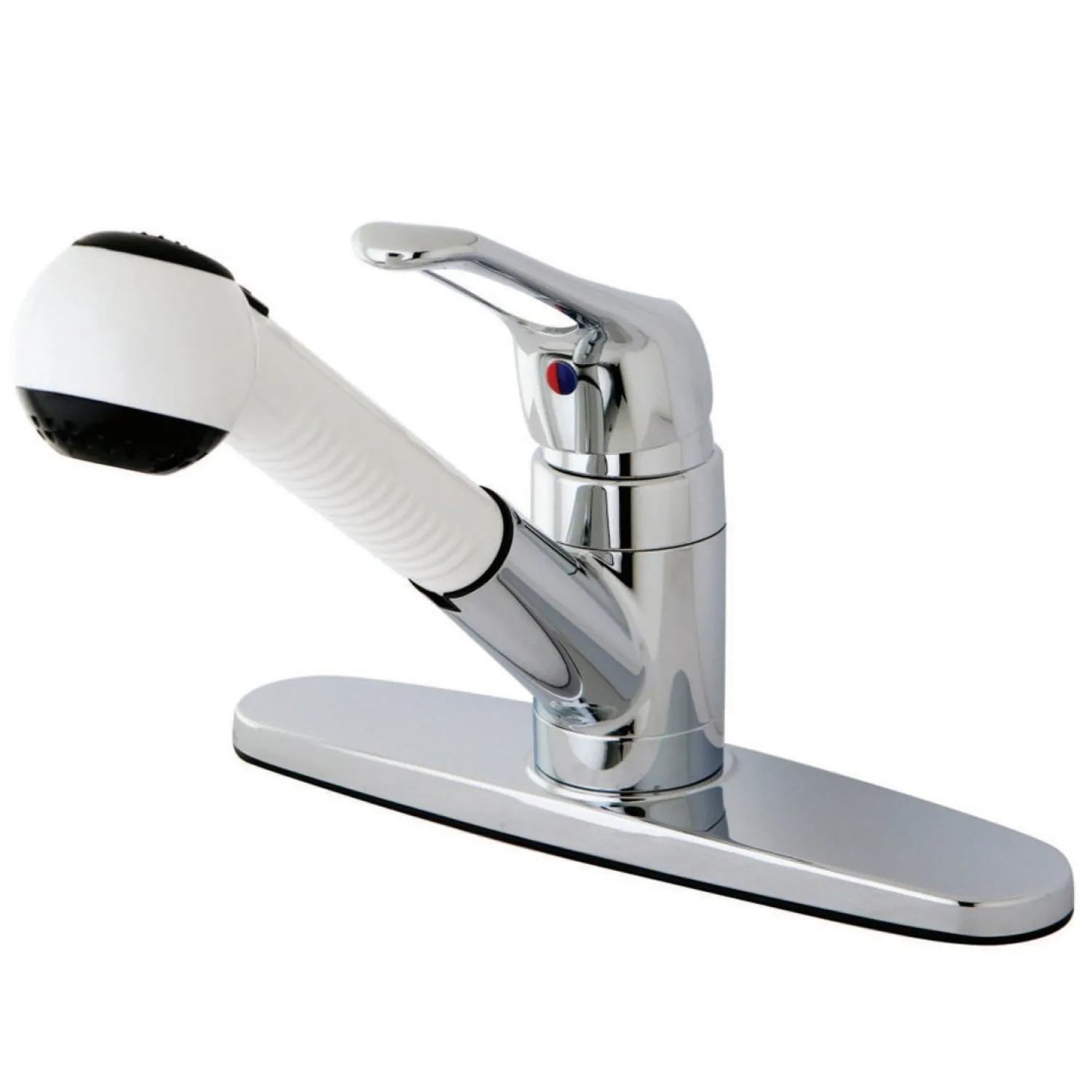 Hot Pull-Out Kitchen Faucet Single Hole