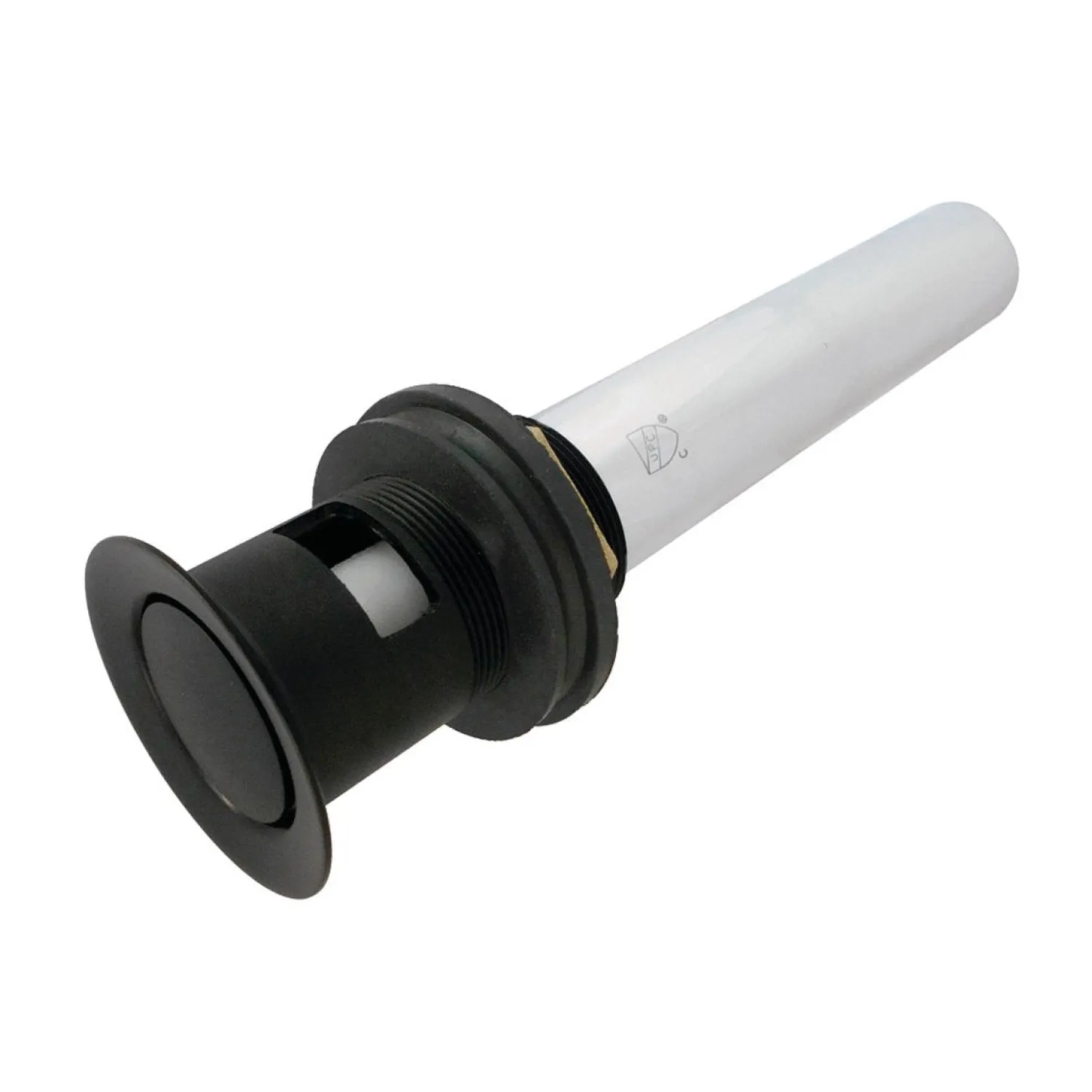 New Push Pop-Up Drain with Overflow Sink Drains|Overflow Bathroom Sink Drains