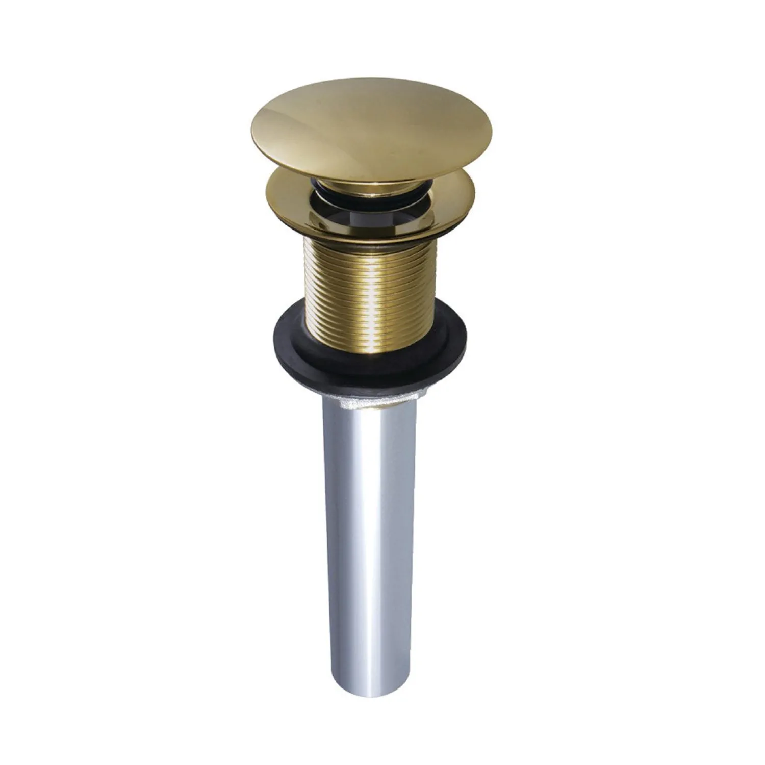 Sale Push Pop-Up Drain without Overflow Sink Drains|Overflow Bathroom Sink Drains