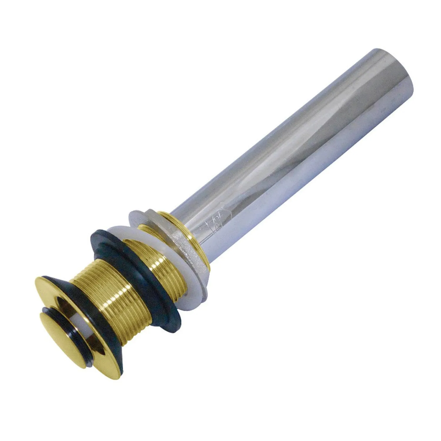 Push Pop-Up Drain without Overflow Hole Sink Drains|Overflow Bathroom Sink Drains