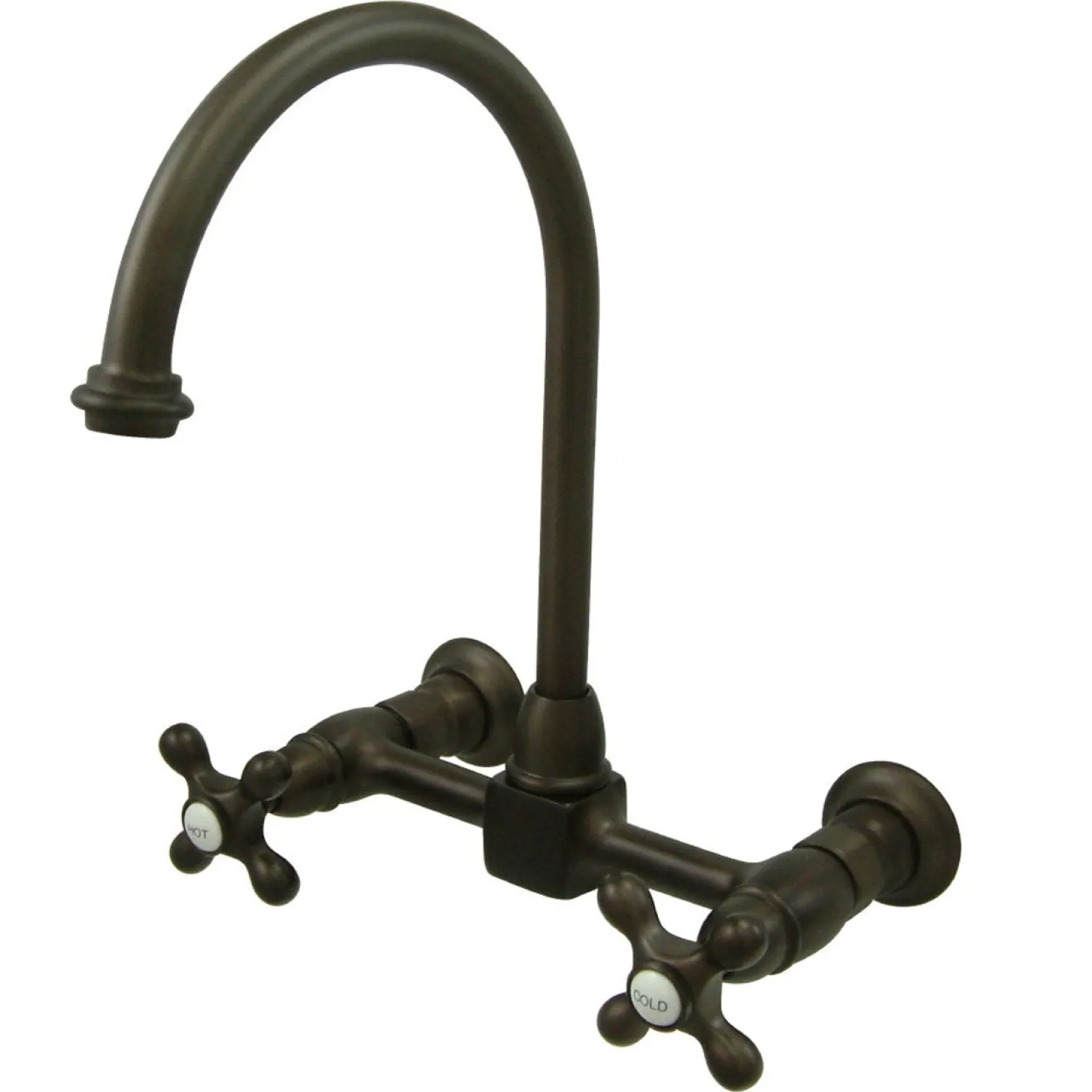 Discount Restoration 8" Centerset Wall Mount Kitchen Faucet Wall Mounted Kitchen Faucets