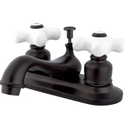 Sale Restoration 4" Centerset Deck Mount Bathroom Faucet 4" Center Set