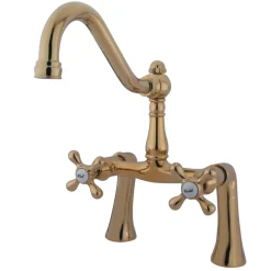 Hot Restoration Clawfoot Tub Bridge Faucet Tub Faucets
