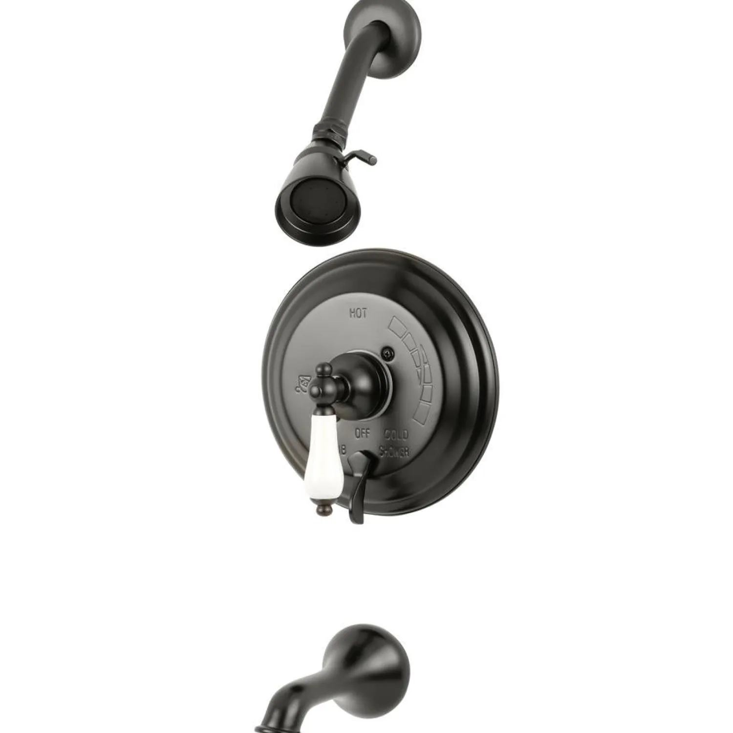 Discount Restoration Classic Single Handle Solid Brass Tub and Shower Faucet Tub & Shower Sets