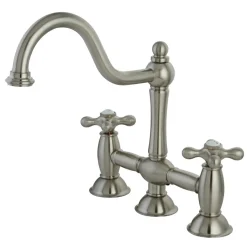 Discount Restoration Deck Mount Kitchen Bridge Faucet Bridge Faucets