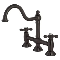 Discount Restoration Deck Mount Kitchen Bridge Faucet Bridge Faucets