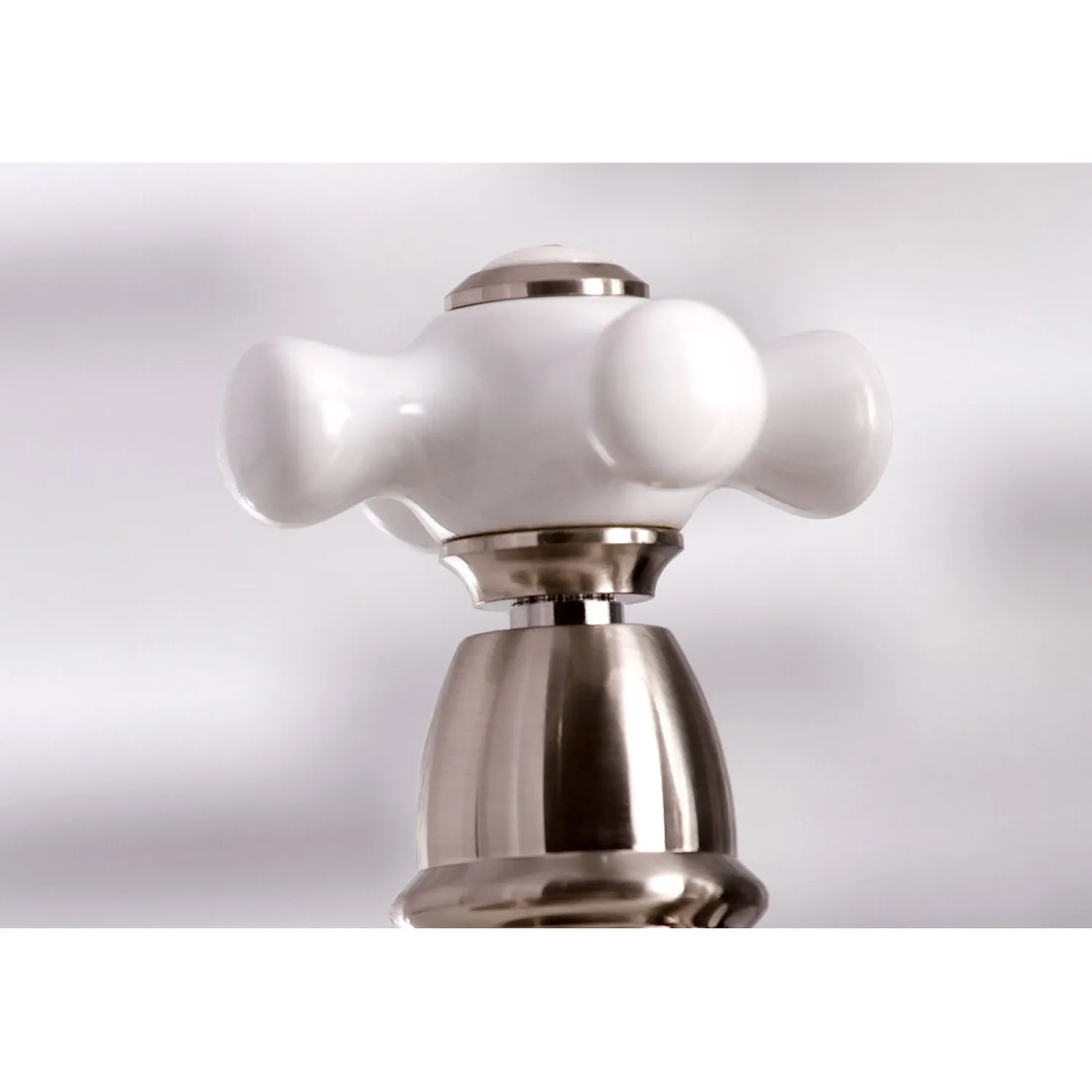 Sale Restoration Deck Mount 8" Bridge Kitchen Faucet with Sprayer Faucets With Side Spray|Bridge Faucets