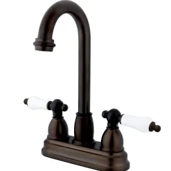 Discount Restoration Deck Mount 4-Inch Centerset Bar Faucet Bar Faucets