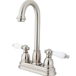 Discount Restoration Deck Mount 4-Inch Centerset Bar Faucet Bar Faucets
