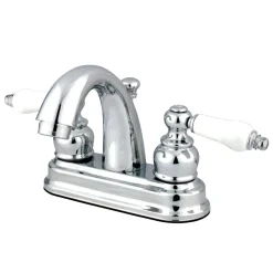 Discount Restoration Deck Mount 4-Inch Centerset Bathroom Faucet 4