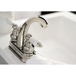 Discount Restoration Deck Mount 4-Inch Centerset Bathroom Faucet 4