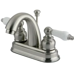 Discount Restoration Deck Mount 4-Inch Centerset Bathroom Faucet 4