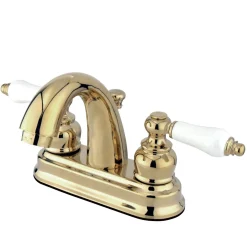 Discount Restoration Deck Mount 4-Inch Centerset Bathroom Faucet 4