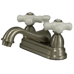 Online Restoration Deck Mount 2-Handle 4-Inch Centerset Bathroom Faucet 4