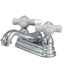 Online Restoration Deck Mount 2-Handle 4-Inch Centerset Bathroom Faucet 4