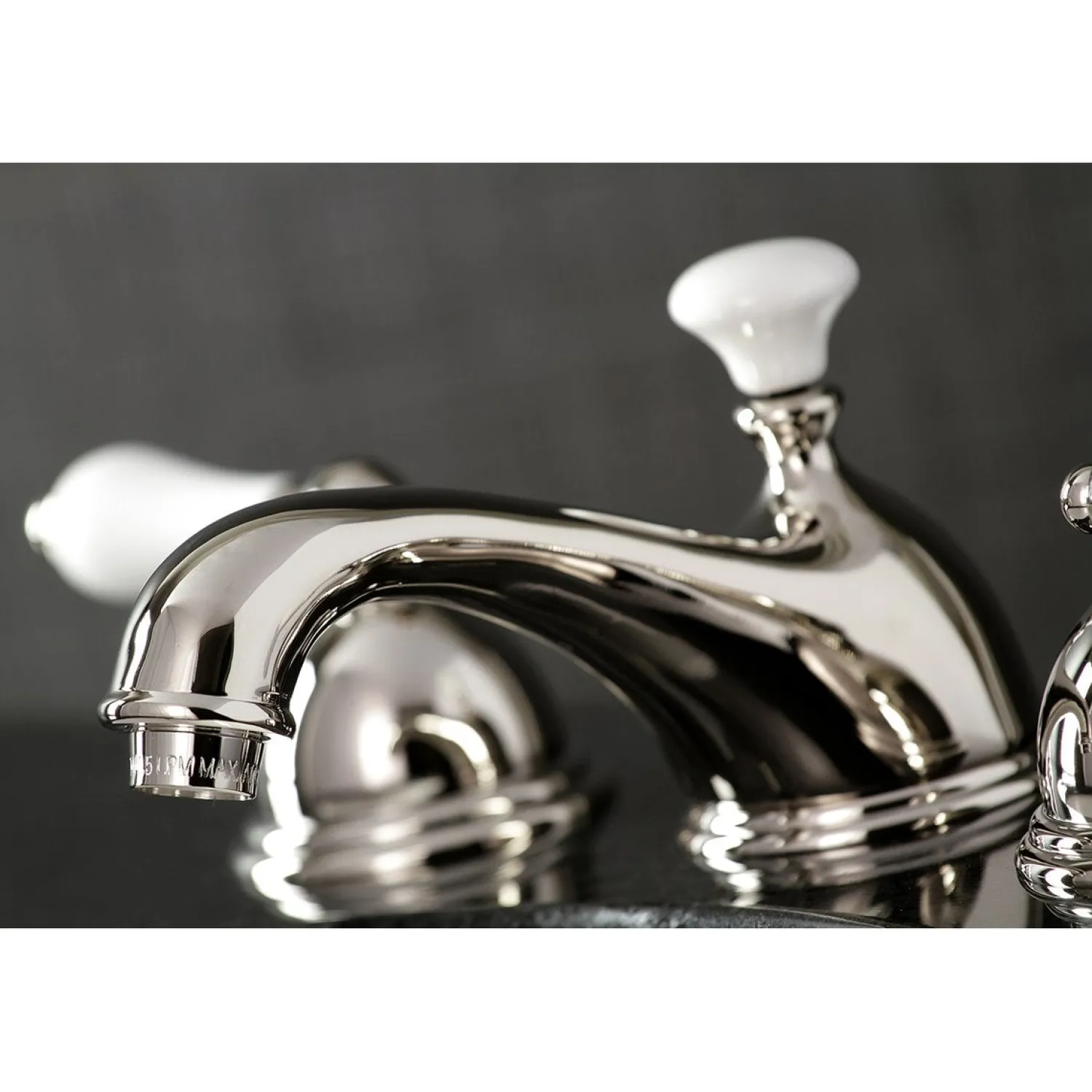 Hot Restoration Deck Mount 8-Inch Widespread Bathroom Faucet 8" Widespread