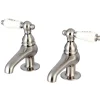 Restoration 2-Handle Basin Tap Faucet Single Hole|Basin Faucet Separates