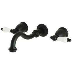 Best Restoration 2-Handle 3-Hole Wall Mount Roman Tub Faucet Tub Faucets