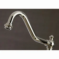 Discount Restoration 8-Inch Bridge Kitchen Faucet with Sprayer Faucets With Side Spray|Bridge Faucets
