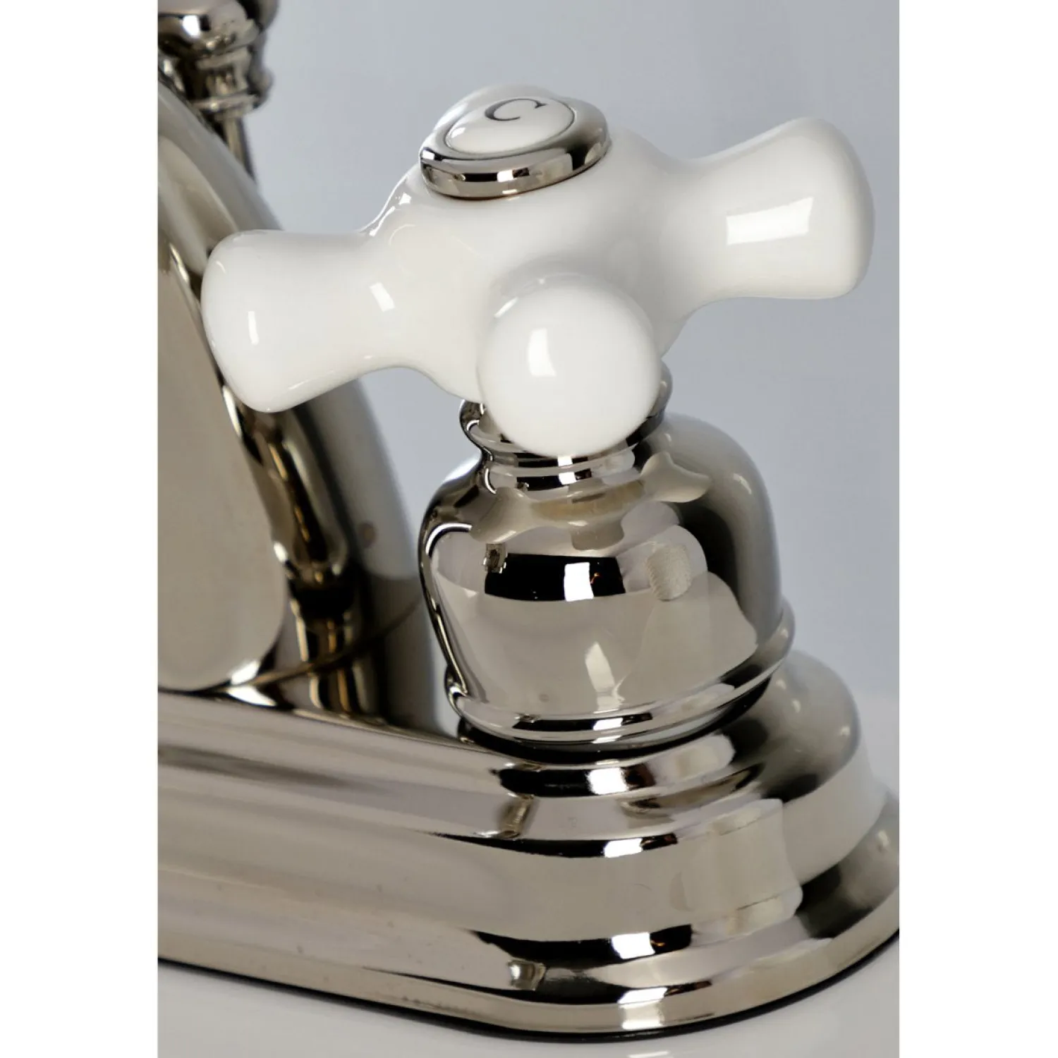 New Restoration 4-Inch Centerset Deck Mount Bathroom Faucet 4" Center Set