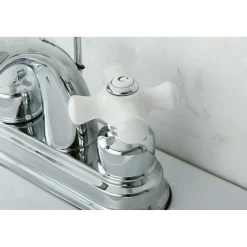 New Restoration 4-Inch Centerset Deck Mount Bathroom Faucet 4