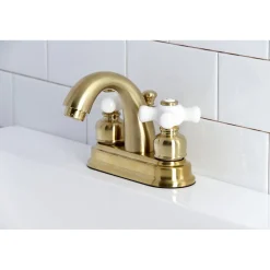 New Restoration 4-Inch Centerset Deck Mount Bathroom Faucet 4