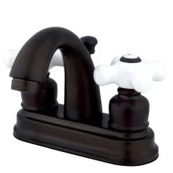 New Restoration 4-Inch Centerset Deck Mount Bathroom Faucet 4