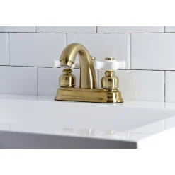 New Restoration 4-Inch Centerset Deck Mount Bathroom Faucet 4