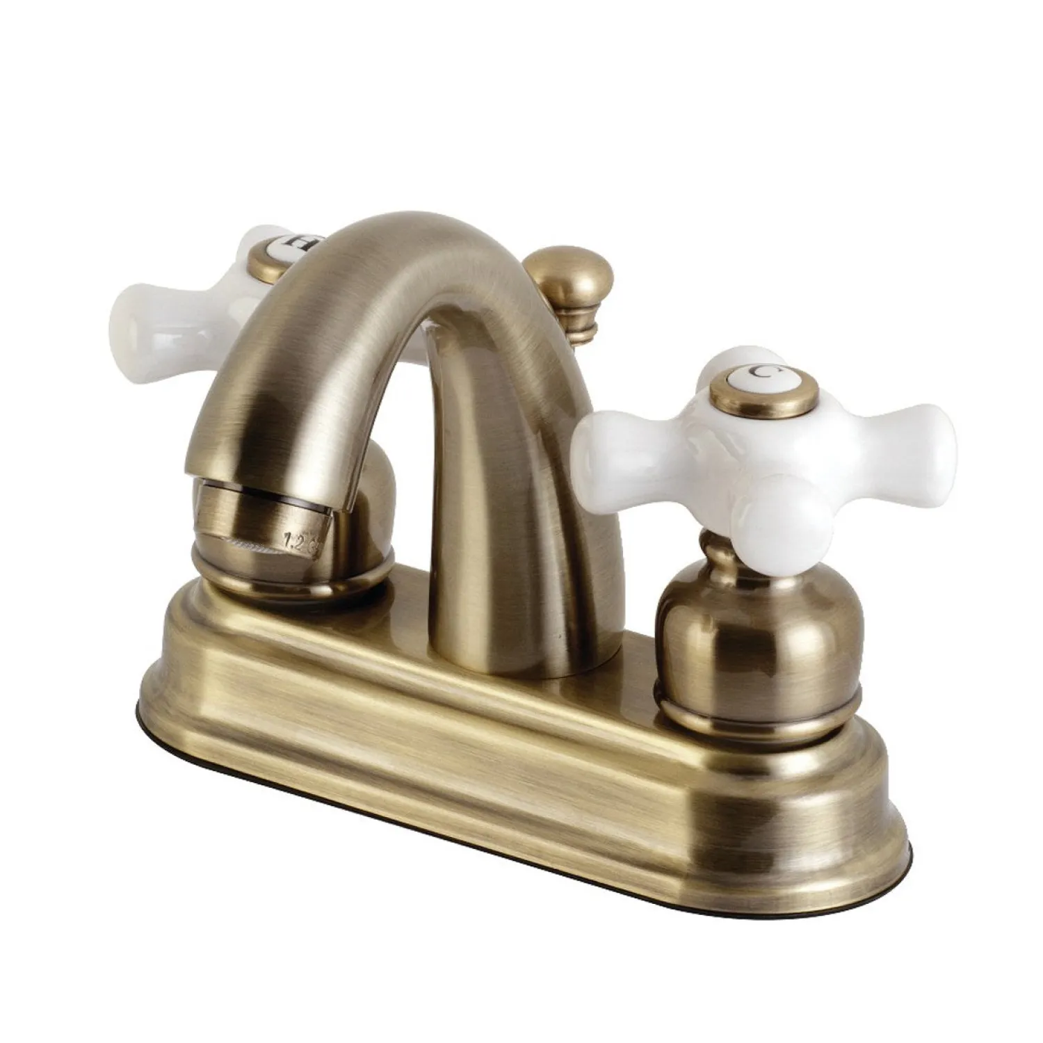 New Restoration 4-Inch Centerset Deck Mount Bathroom Faucet 4" Center Set