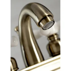 New Restoration 4-Inch Centerset Deck Mount Bathroom Faucet 4