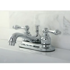 Discount Restoration 4-Inch Centerset 2-Handle Bathroom Faucet 4