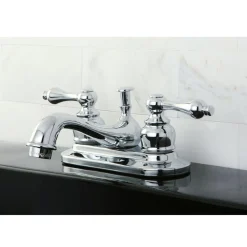 Discount Restoration 4-Inch Centerset 2-Handle Bathroom Faucet 4