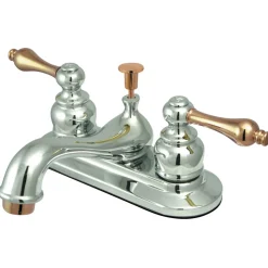 Discount Restoration 4-Inch Centerset 2-Handle Bathroom Faucet 4